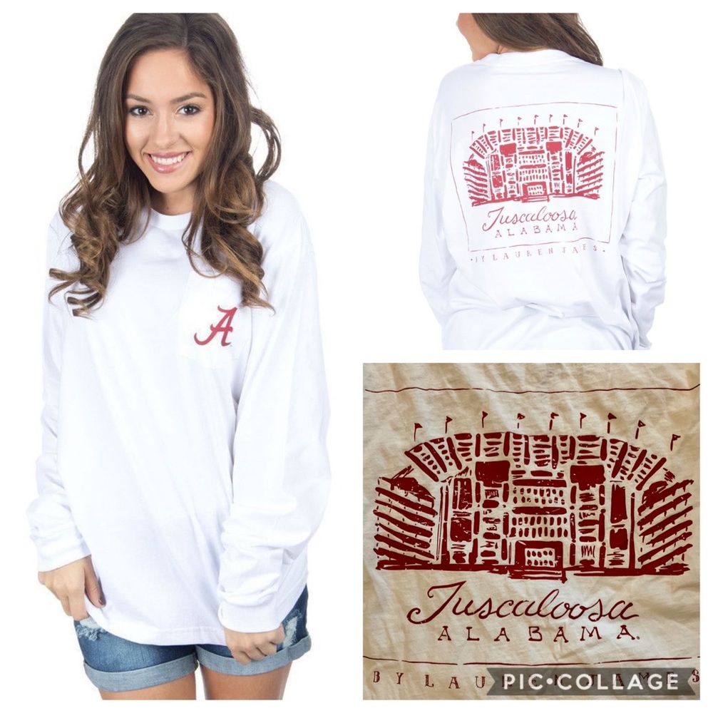 ALABAMA LONG SLEEVE STADIUM TEE